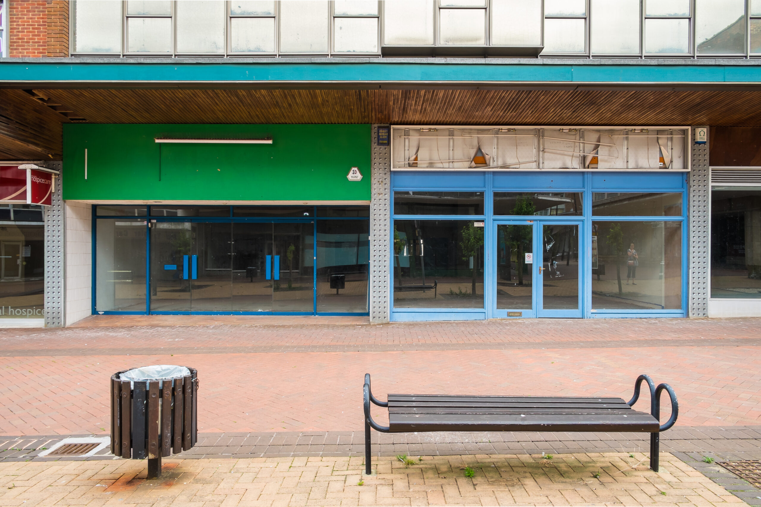 Bracknell,,Uk, ,August,11,,2013:,An,Empty,Highstreet,In